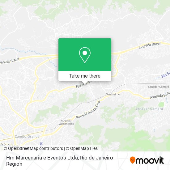 Mapa Hm Marcenaria e Eventos Ltda