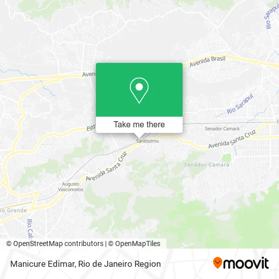 Manicure Edimar map