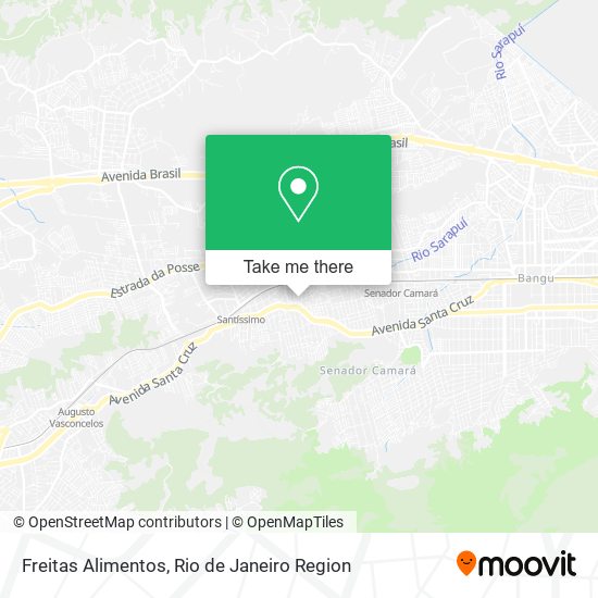 Freitas Alimentos map