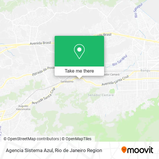 Agencia Sistema Azul map