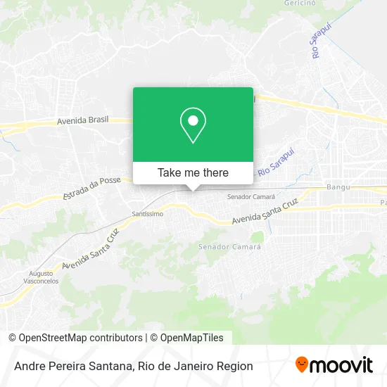 Andre Pereira Santana map