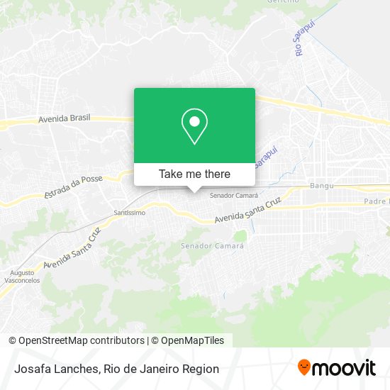 Josafa Lanches map