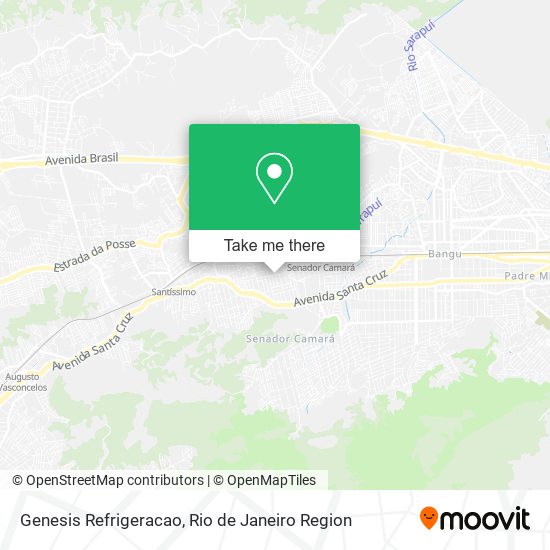 Genesis Refrigeracao map
