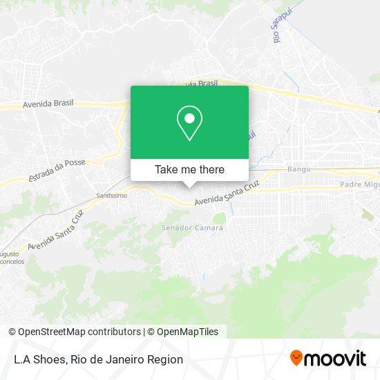 L.A Shoes map