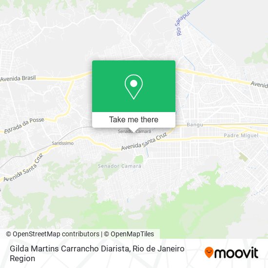 Gilda Martins Carrancho Diarista map