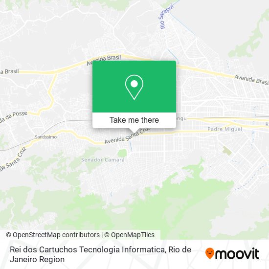 Mapa Rei dos Cartuchos Tecnologia Informatica