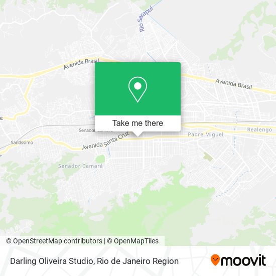 Darling Oliveira Studio map