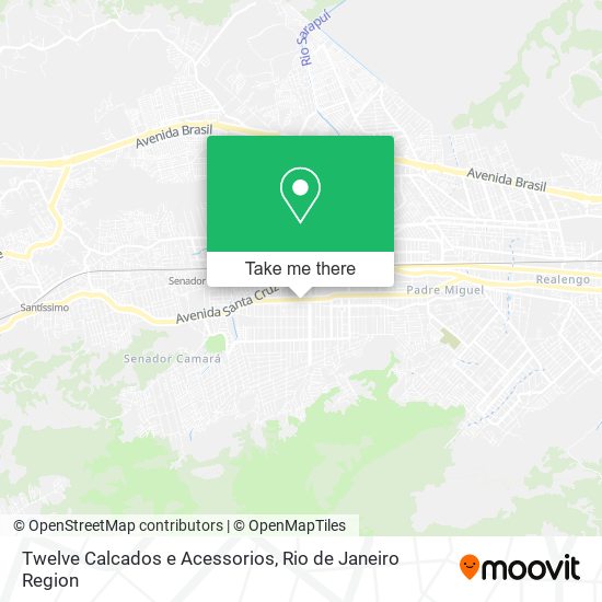 Twelve Calcados e Acessorios map