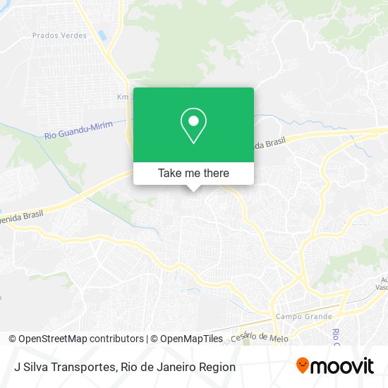 J Silva Transportes map