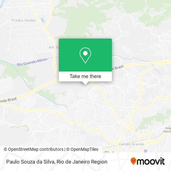 Mapa Paulo Souza da Silva