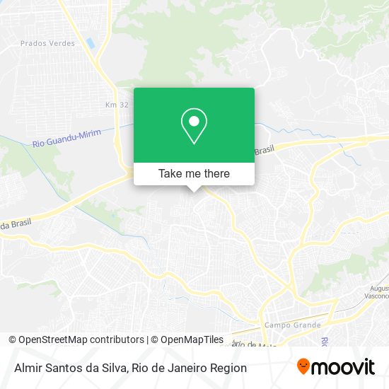 Almir Santos da Silva map