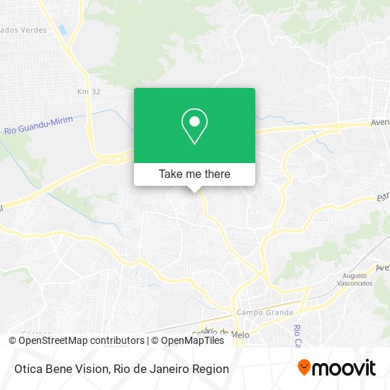 Otica Bene Vision map