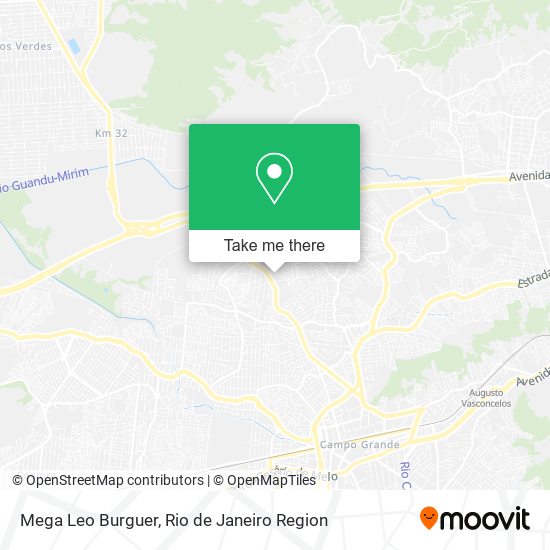 Mapa Mega Leo Burguer