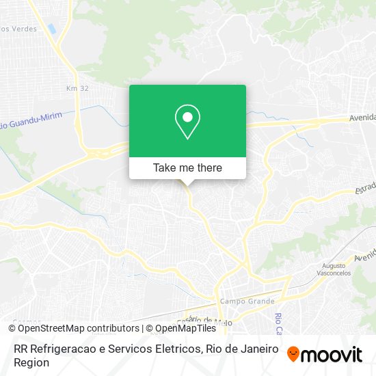 RR Refrigeracao e Servicos Eletricos map