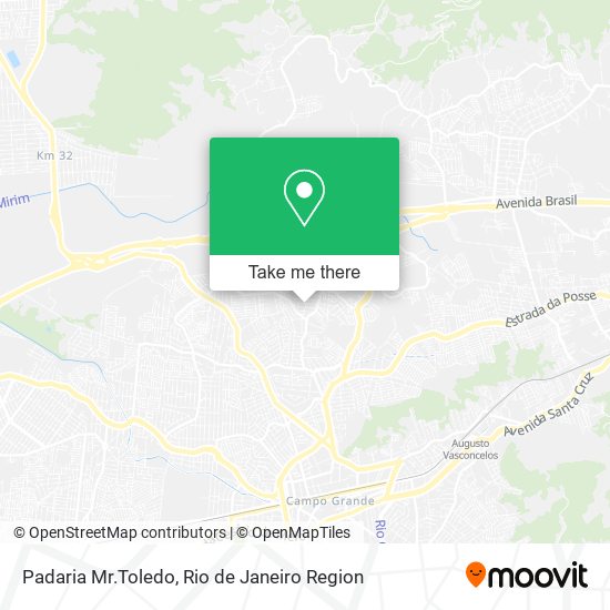 Padaria Mr.Toledo map