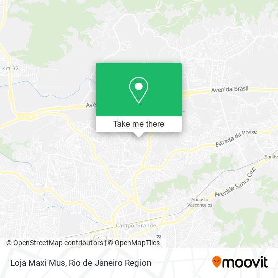 Mapa Loja Maxi Mus