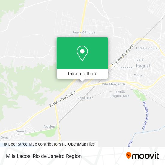 Mila Lacos map