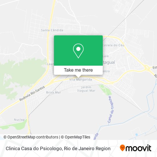 Clinica Casa do Psicologo map