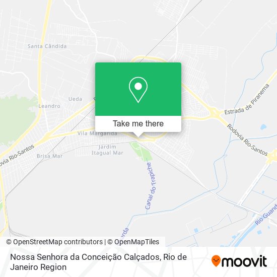 Mapa Nossa Senhora da Conceição Calçados