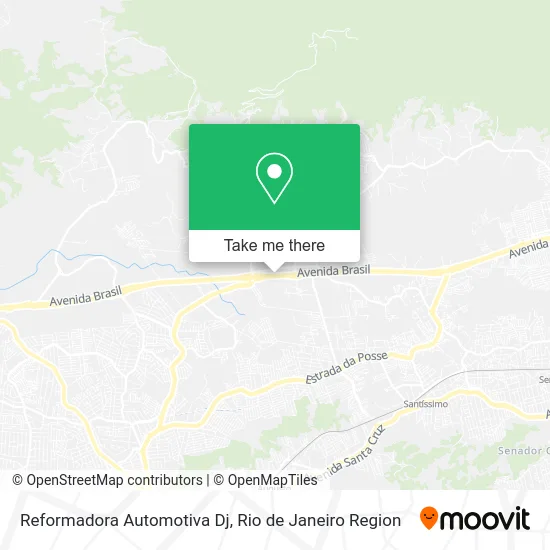 Reformadora Automotiva Dj map