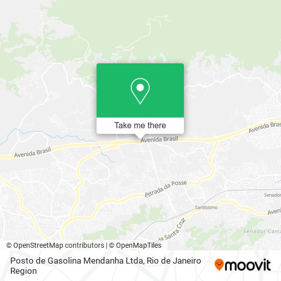 Posto de Gasolina Mendanha Ltda map