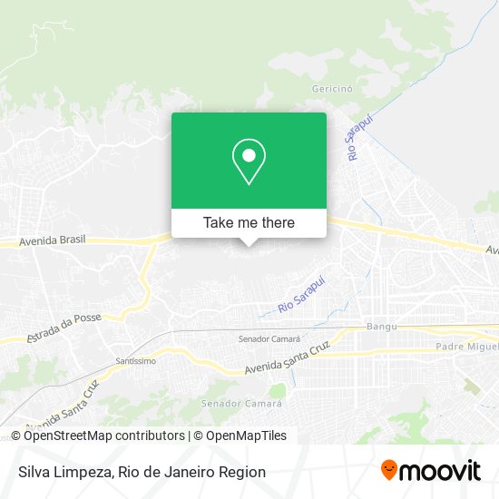 Silva Limpeza map