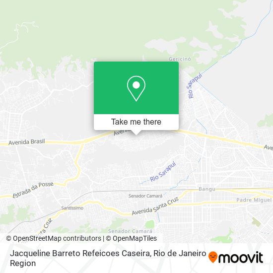 Jacqueline Barreto Refeicoes Caseira map