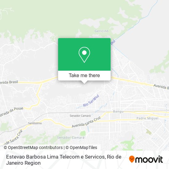 Mapa Estevao Barbosa Lima Telecom e Servicos