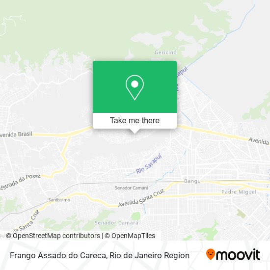 Frango Assado do Careca map