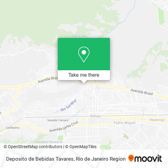 Deposito de Bebidas Tavares map