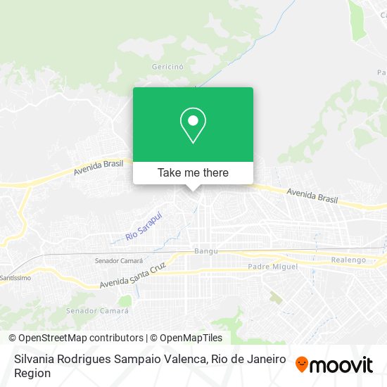 Mapa Silvania Rodrigues Sampaio Valenca