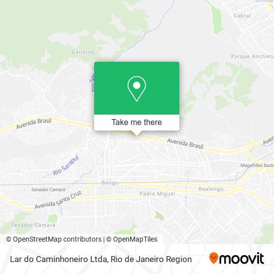 Lar do Caminhoneiro Ltda map