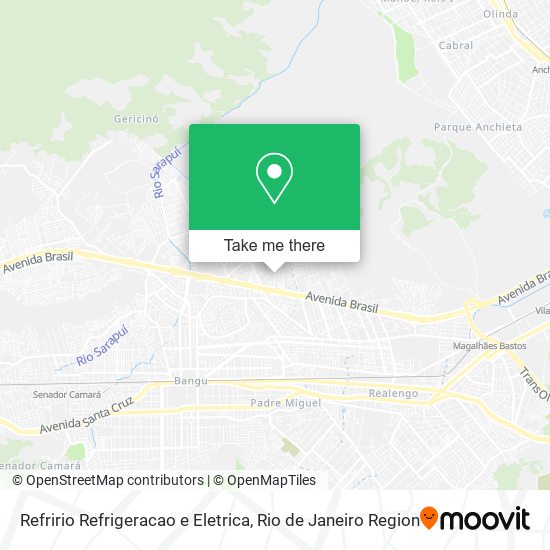 Refririo Refrigeracao e Eletrica map