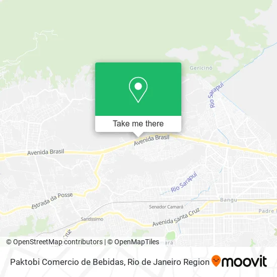 Paktobi Comercio de Bebidas map