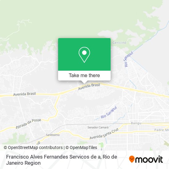 Francisco Alves Fernandes Servicos de a map