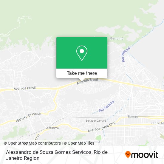 Alessandro de Souza Gomes Servicos map