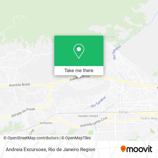 Andreia Excursoes map