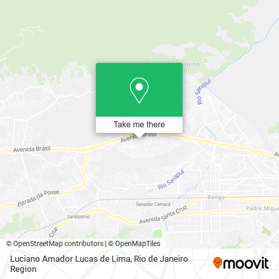Luciano Amador Lucas de Lima map