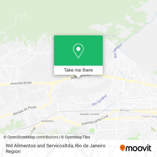 Mapa Wd Alimentos and Servicosltda