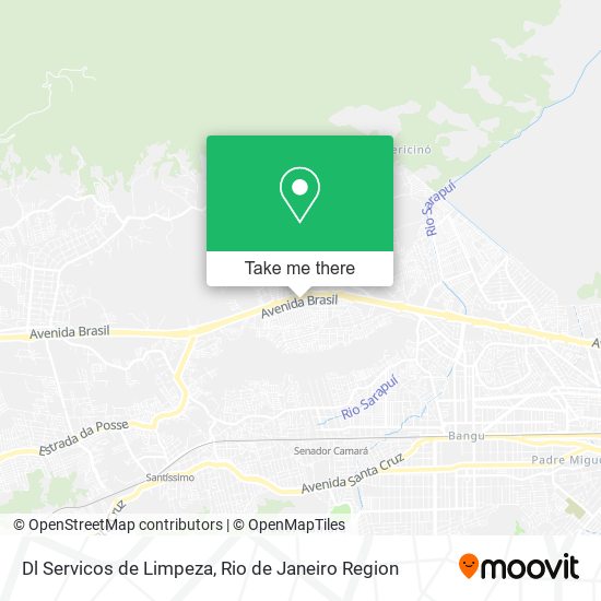 Dl Servicos de Limpeza map