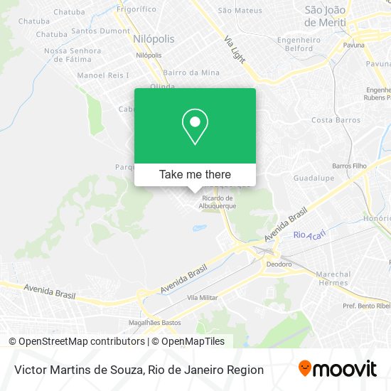 Mapa Victor Martins de Souza