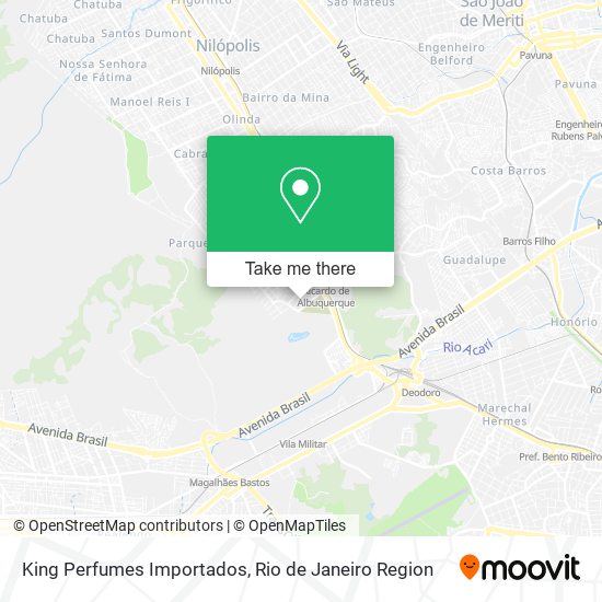 King Perfumes Importados map