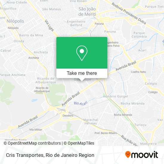 Mapa Cris Transportes