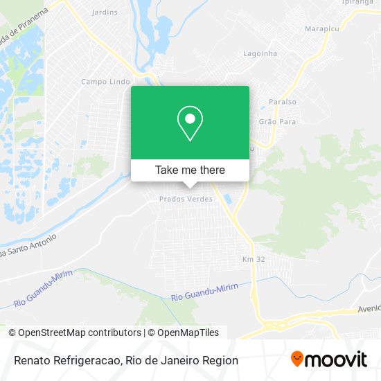 Mapa Renato Refrigeracao