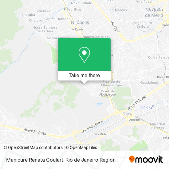 Manicure Renata Goulart map
