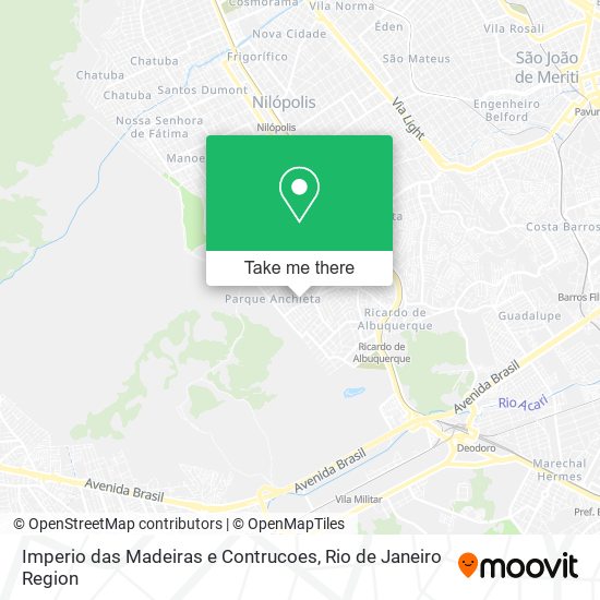 Imperio das Madeiras e Contrucoes map