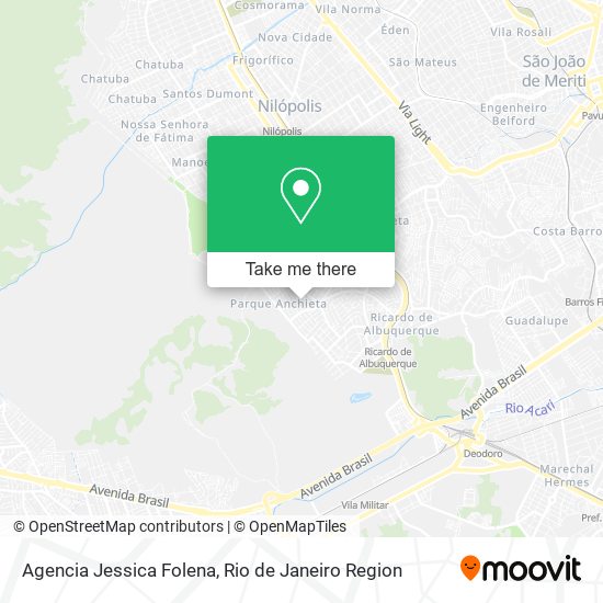 Mapa Agencia Jessica Folena