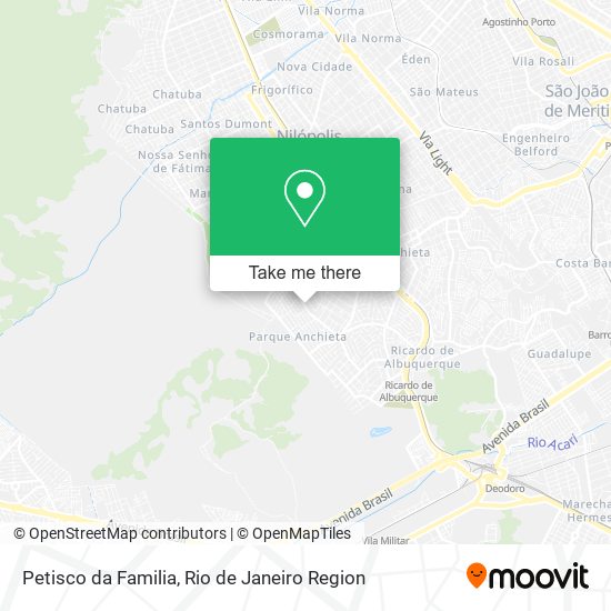 Petisco da Familia map