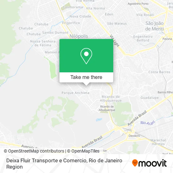 Deixa Fluir Transporte e Comercio map