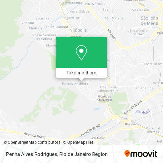 Mapa Penha Alves Rodrigues